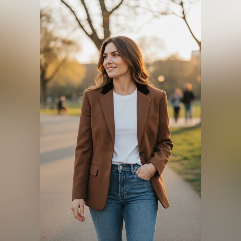 Lauren Ralph Lauren wool equestrian blazer made in the USA 12 - Picture 3 of 12